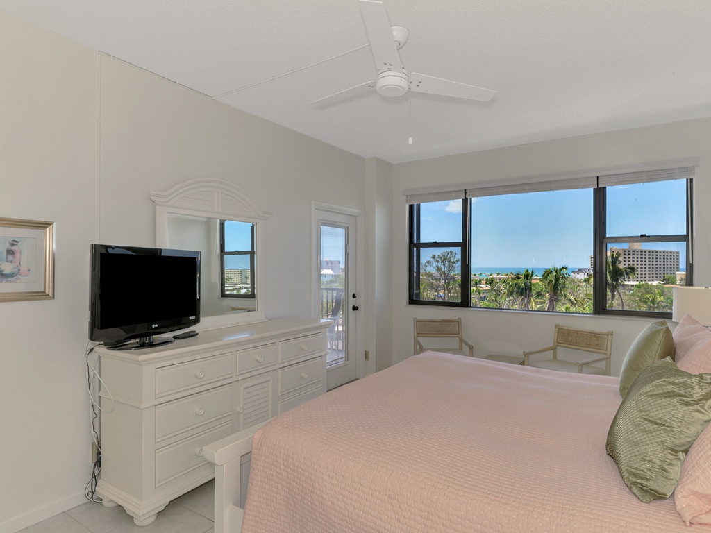 Primary Bedroom, King with TV