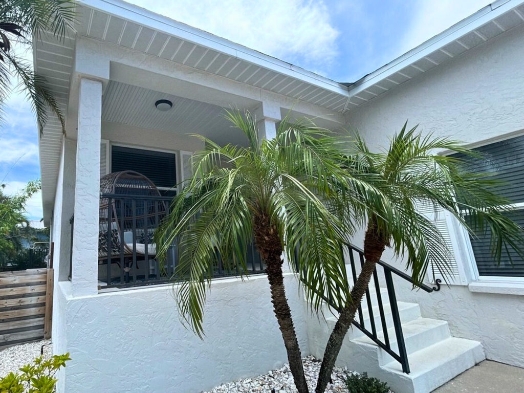 Front Elevated Porch