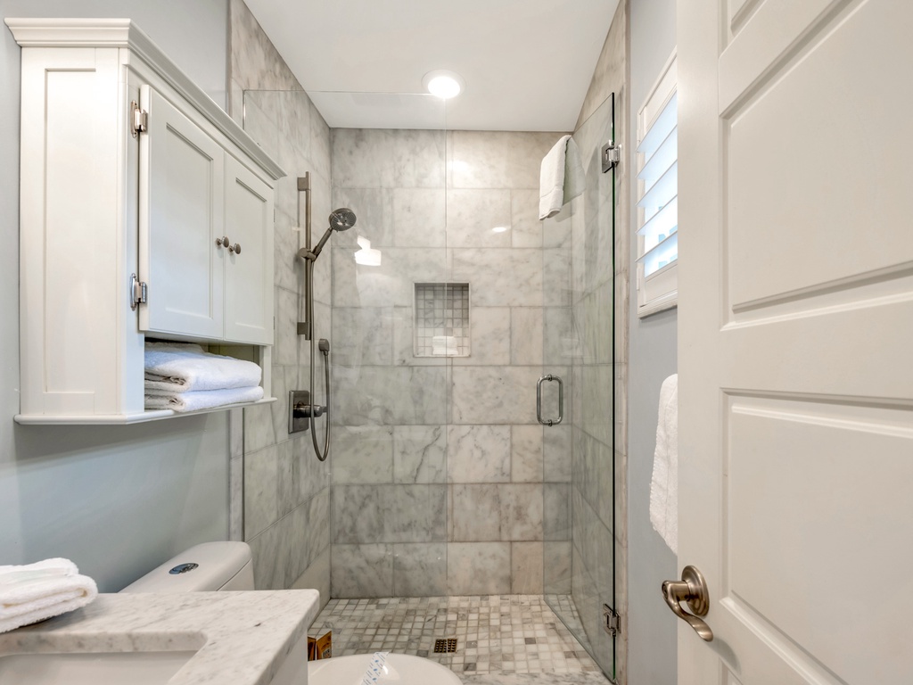 Laundry off the Ensuite Bathroom with Walk in Shower