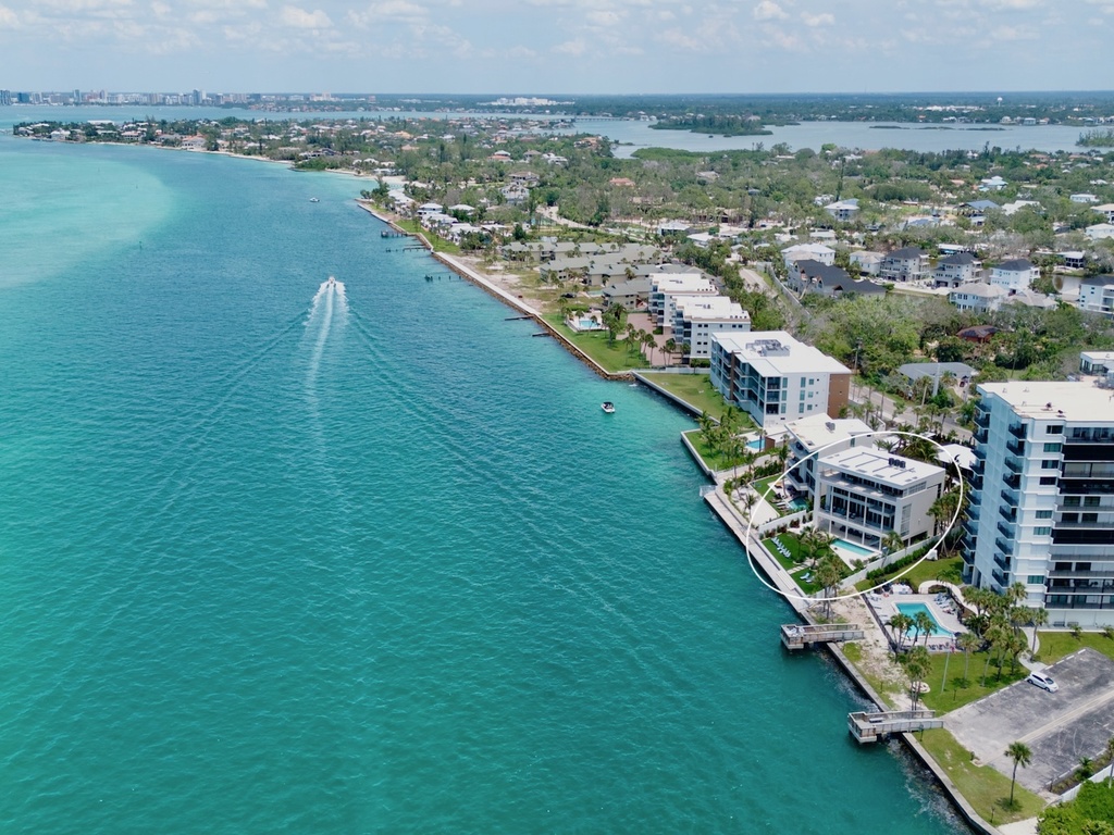 Aerial View of Home from the Gulf!
