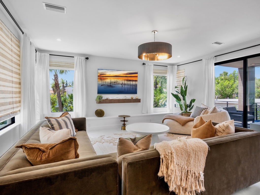 Living Area with Plush Seating