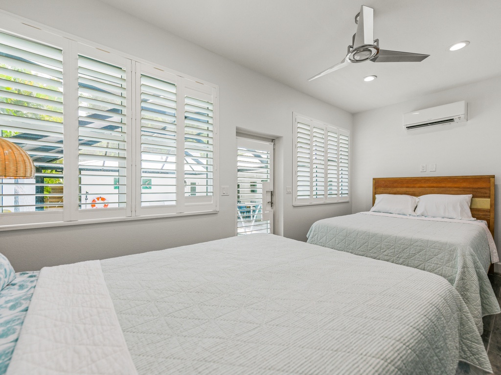 Fourth Bedroom (Guest House) - Two Queen Beds