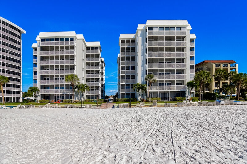 Condo with direct beach access