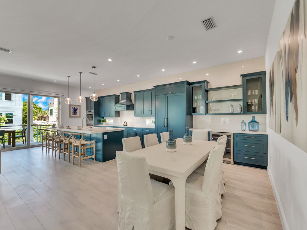 Kitchen and Dining Area
