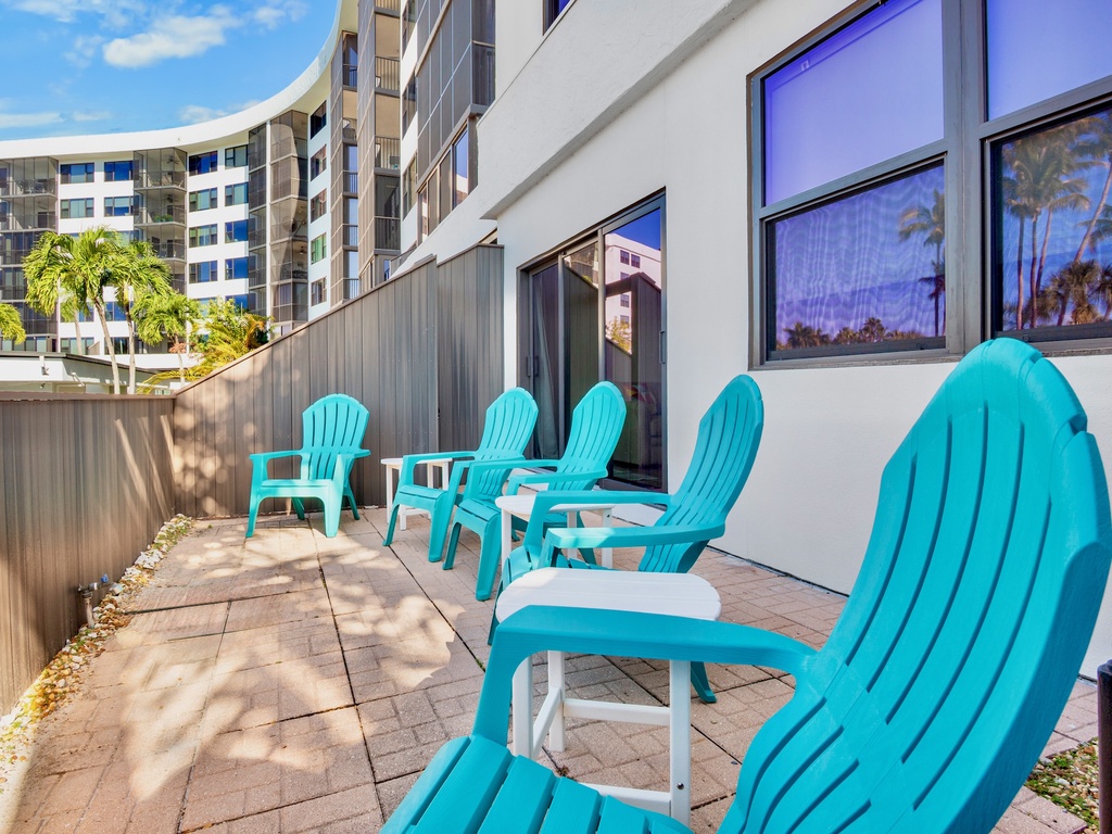 Den Balcony Seating