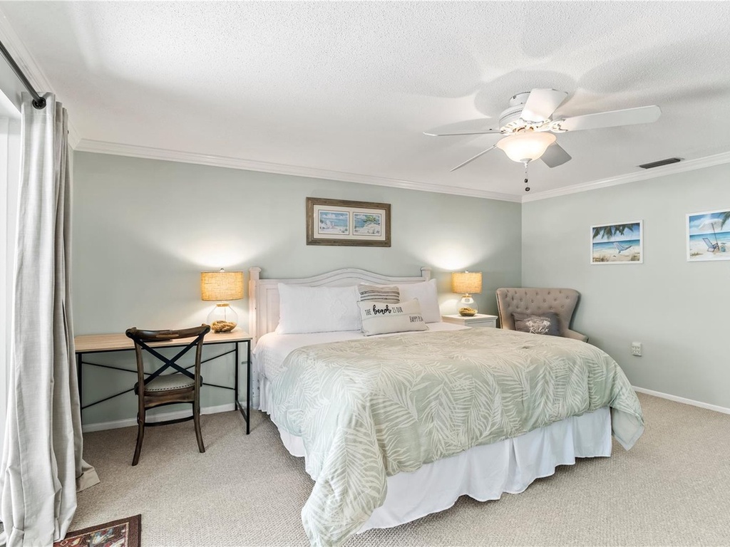 Primary Bedroom, King bed