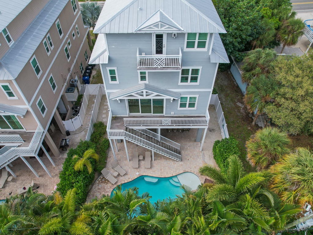 Welcoming front view of the home