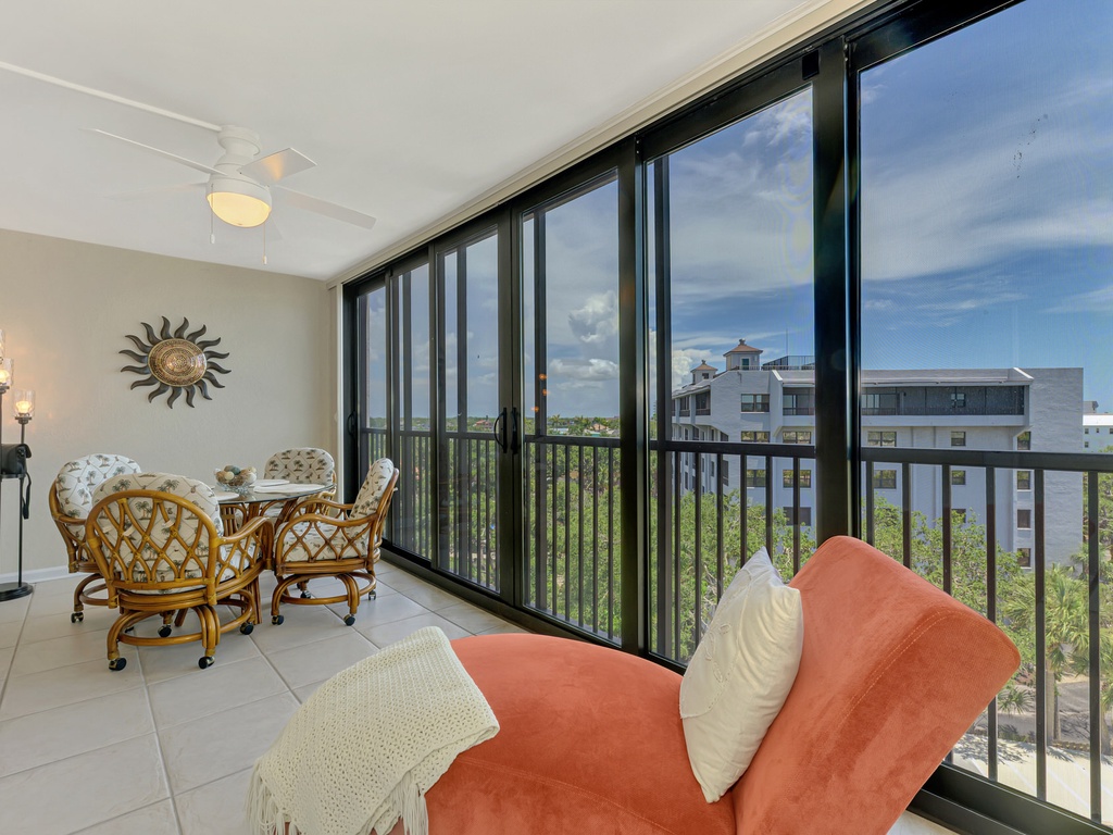 Seating Area with views