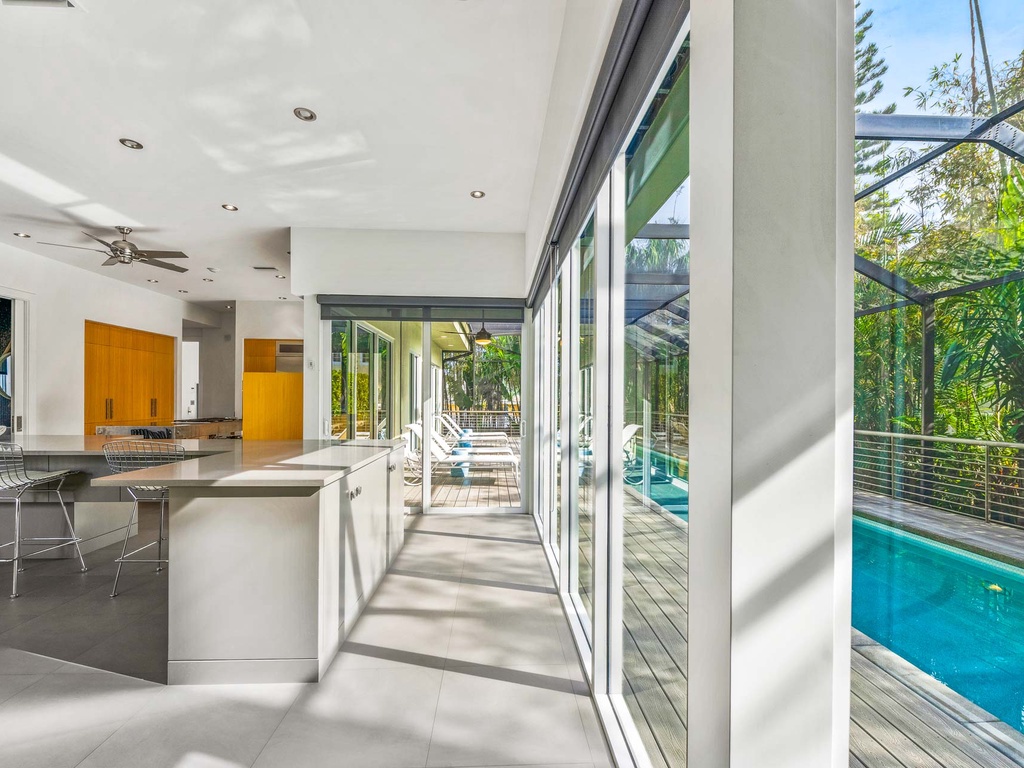 Sliding Doors to Pool directly off Great Room