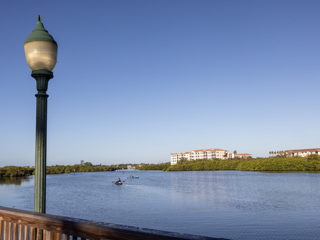 Near Sarasota Bay and local attractions
