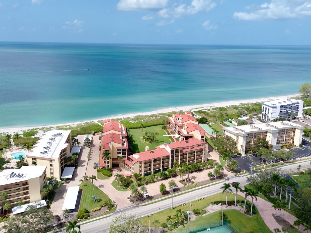 Aerial View to Beach