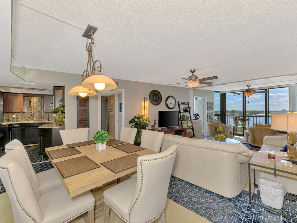 Open-concept condo