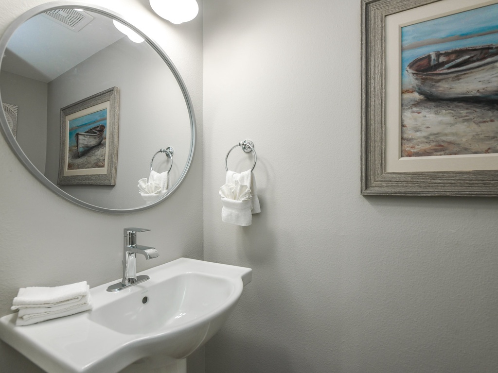 West Unit - Half Bath
