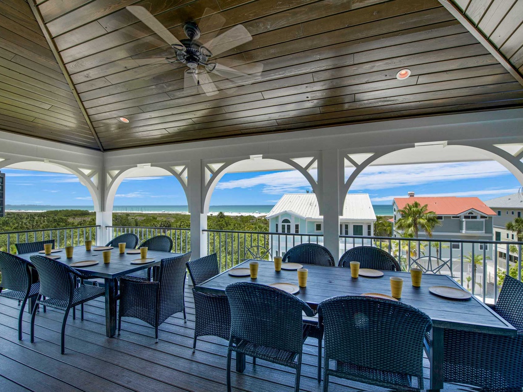 Balcony off Living Room - Dining for 12 with this View
