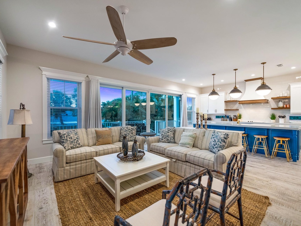 Living Room and Kitchen