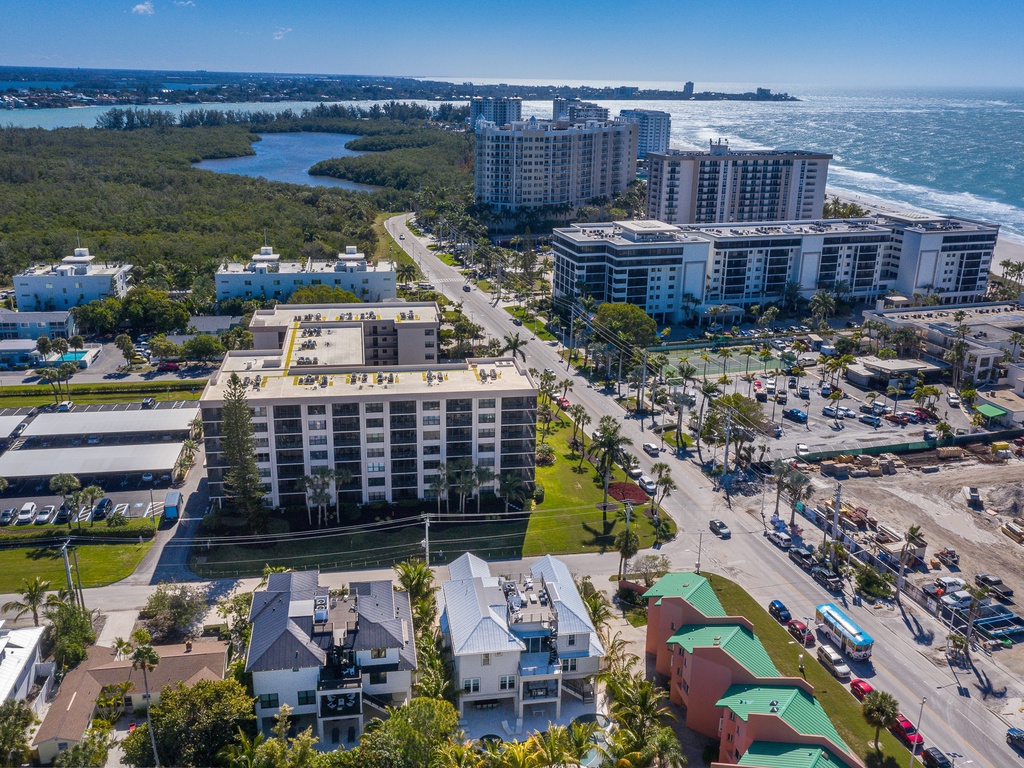 Easy walk to the sandy beach