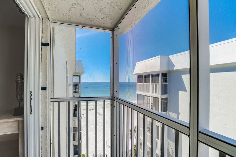 Balcony with Beach View