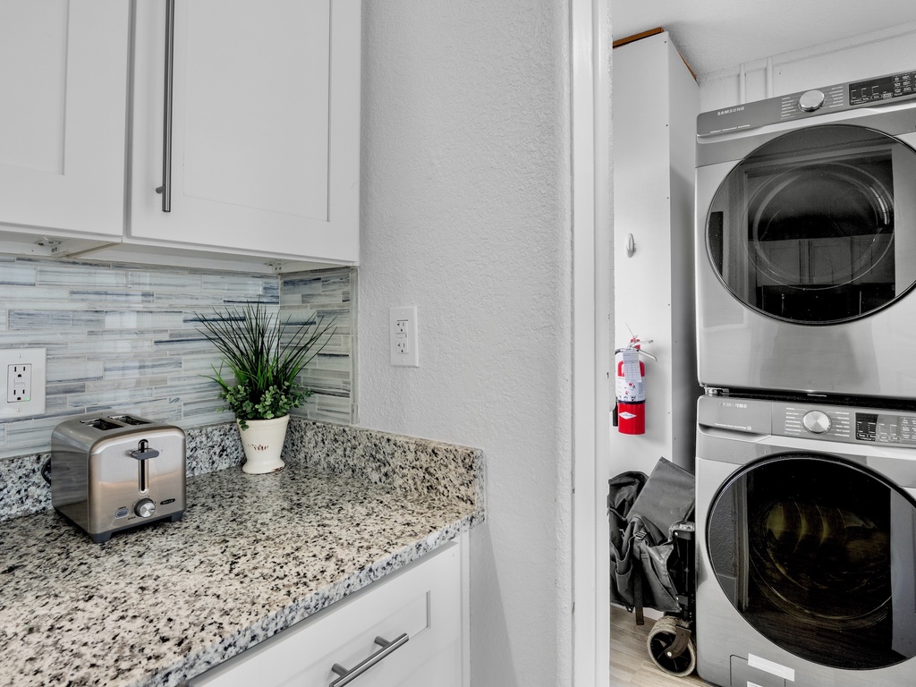 Laundry Area with Washer and Dryer