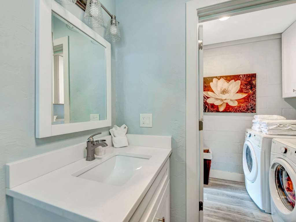 Laundry off the Ensuite Bathroom