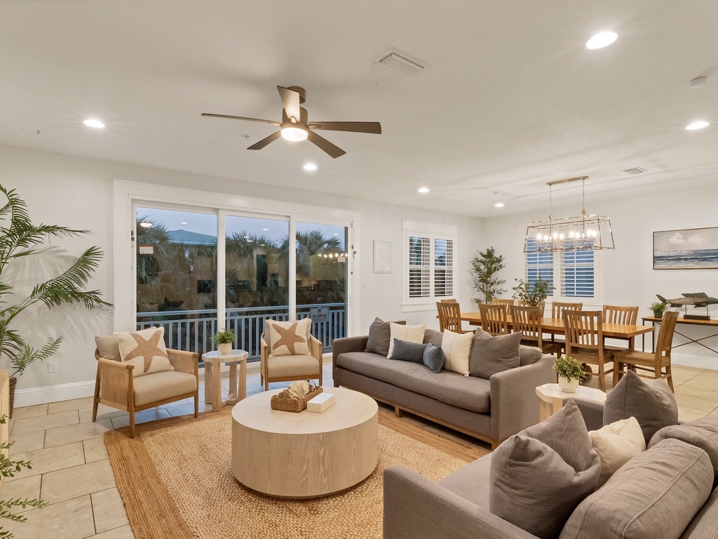 Comfortable Open Living Area