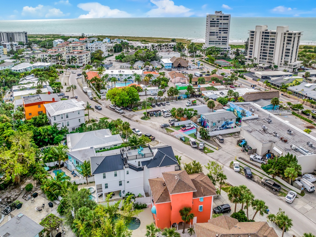 Aerial View - Talk To The Sand by Siesta Key Luxury Rental Properties