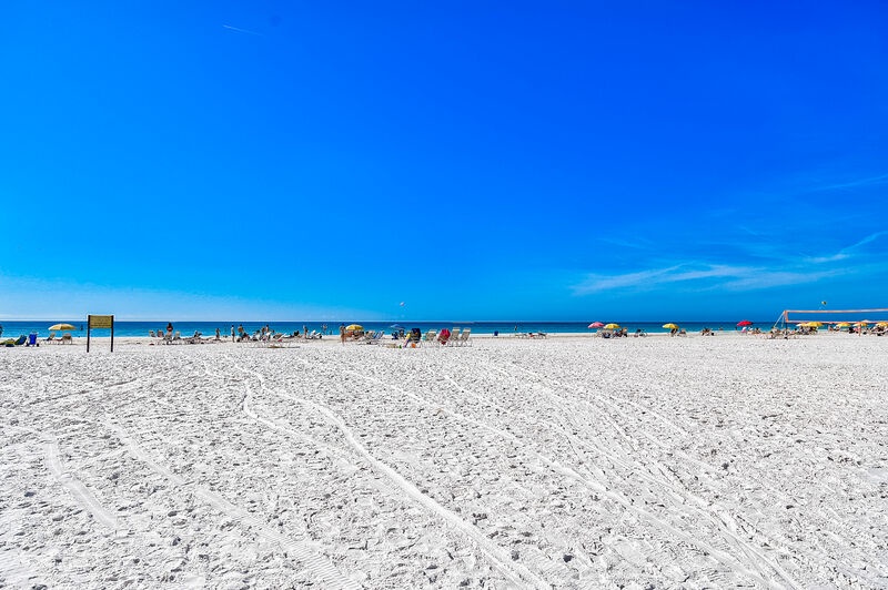 Stunning beach just outside the condo