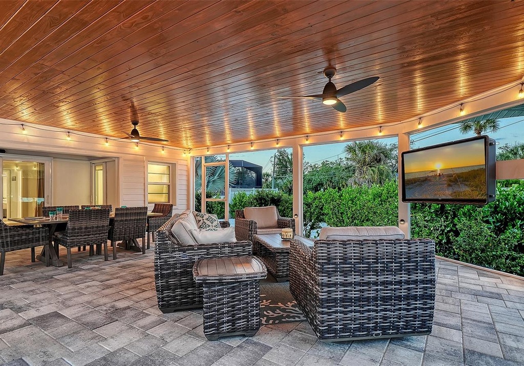 Outdoor seating