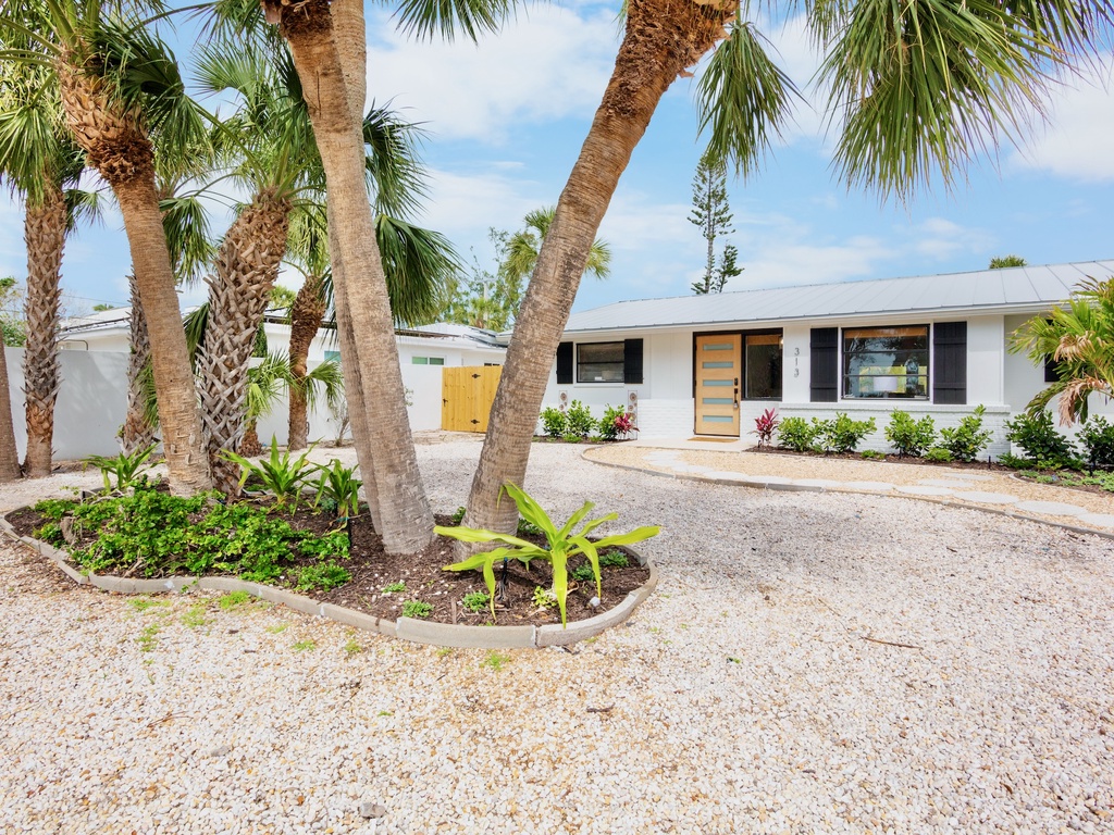 Welcoming house exterior