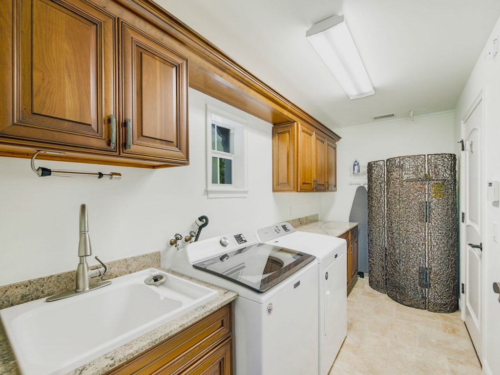 Laundry Room with Access to Garage
