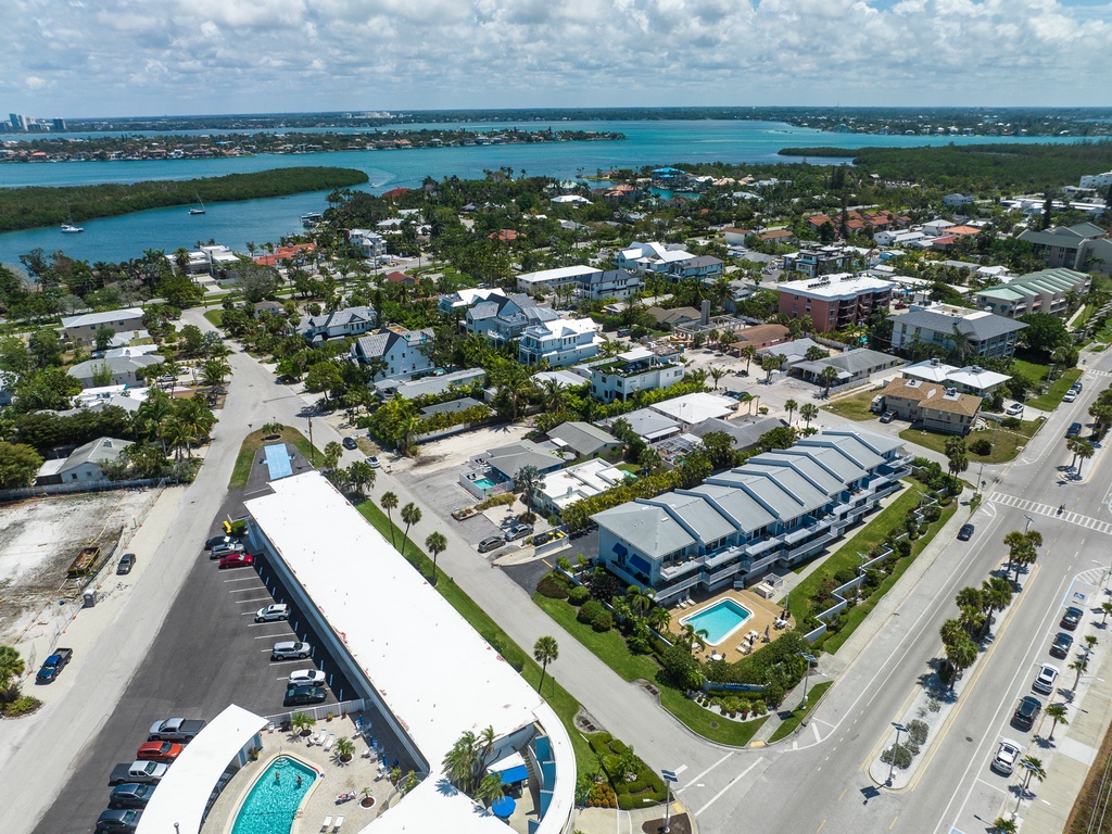 Aerial View - Island Hopping by Lido Key Vacations