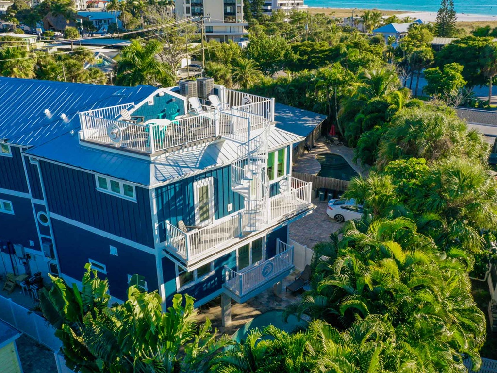 Ariel View of Home