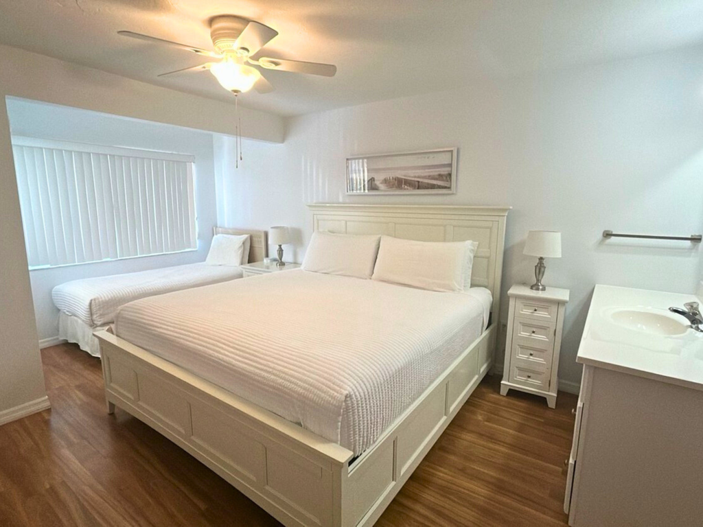 Primary Bedroom, King bed and one twin bed