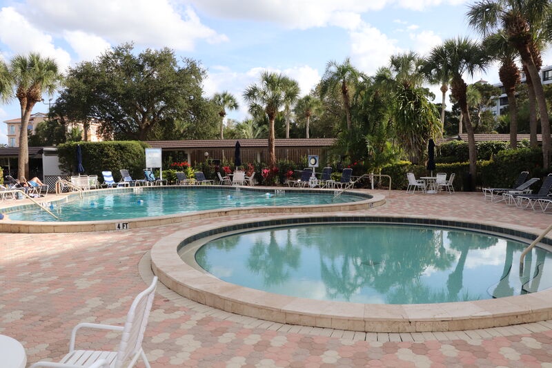 Pool and Hot Tub Area