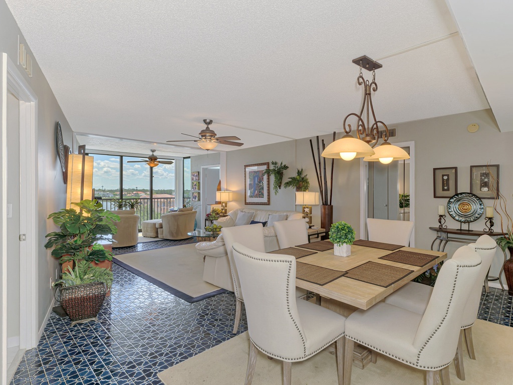 Open concept living space