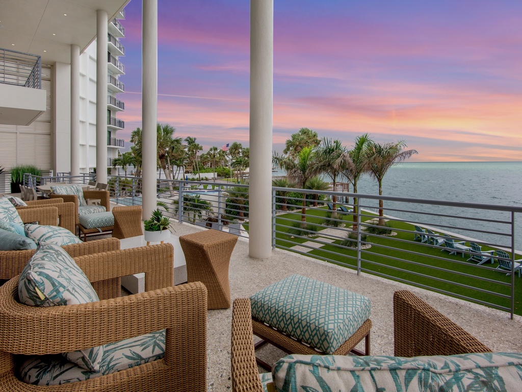 Main Balcony, Lounge Area and views