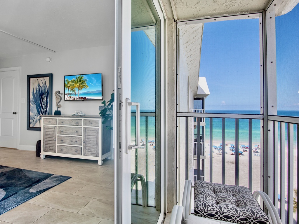 Primary Bedroom, Balcony with Ocean View