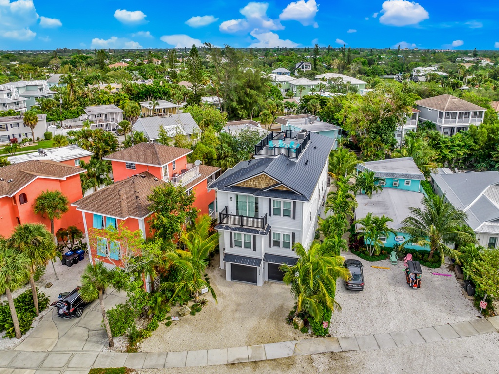 Aerial View - Talk To The Sand by Siesta Key Luxury Rental Properties