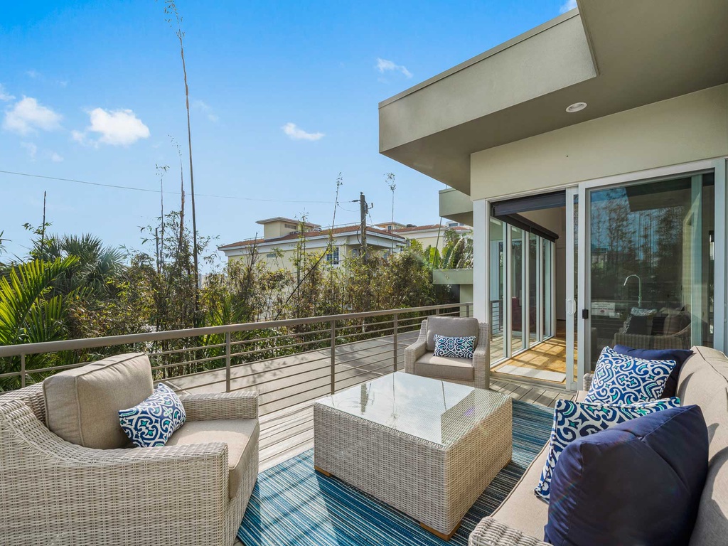 Balcony off Game Room