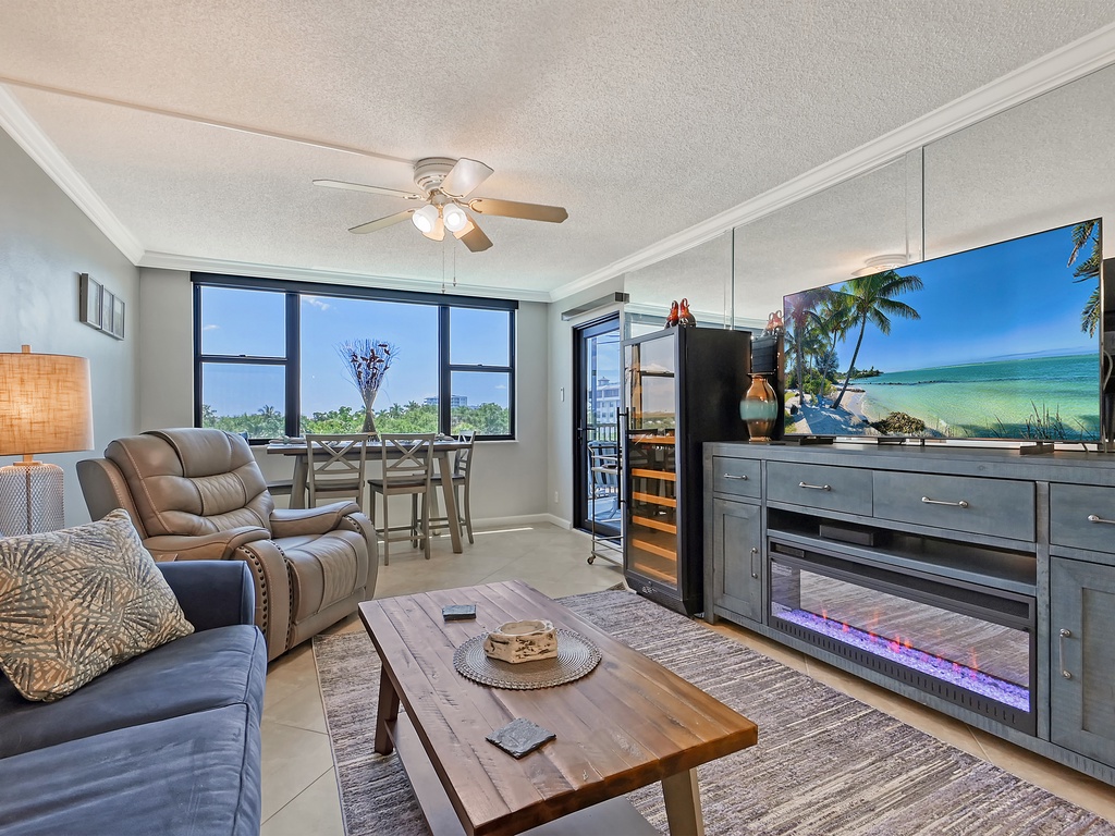 Living Room with TV