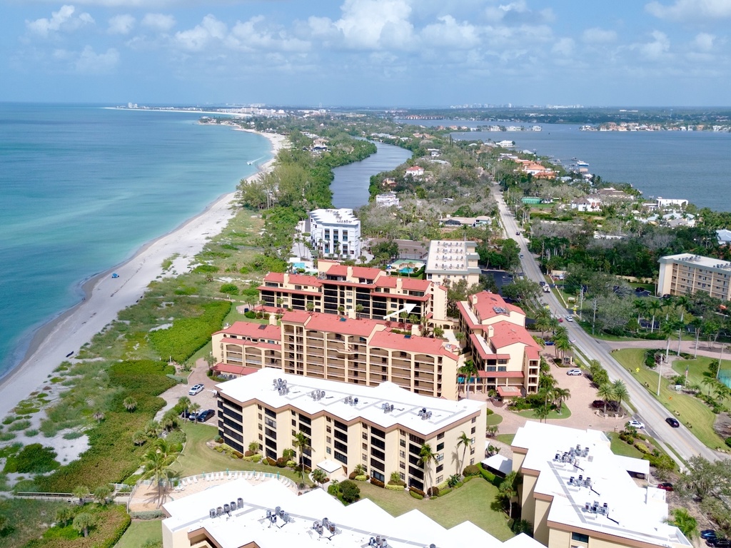 Aerial View Tortuga Unit 406