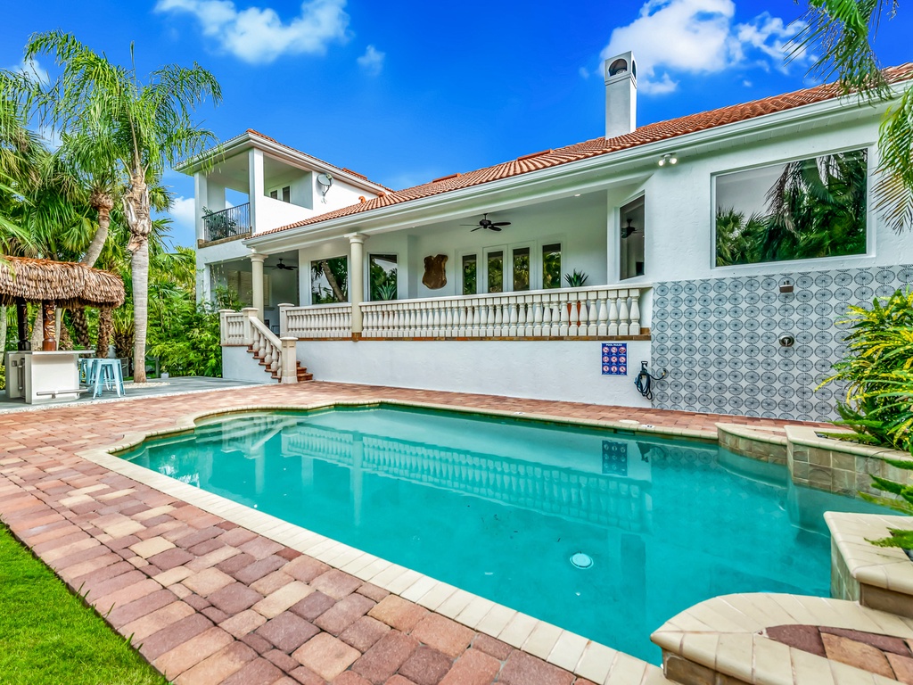 Heated Pool and Outdoor Shower