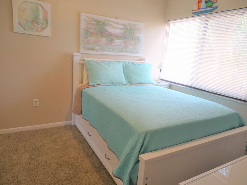 Second Bedroom, full bed with a trundle