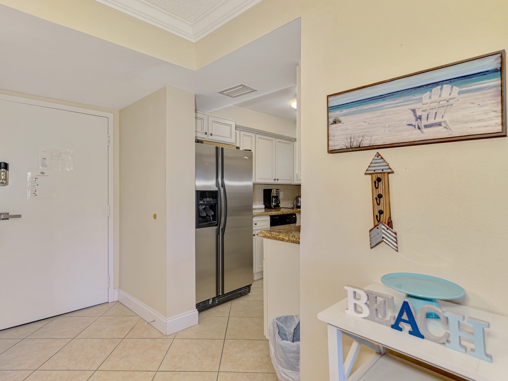Entrance, Kitchen