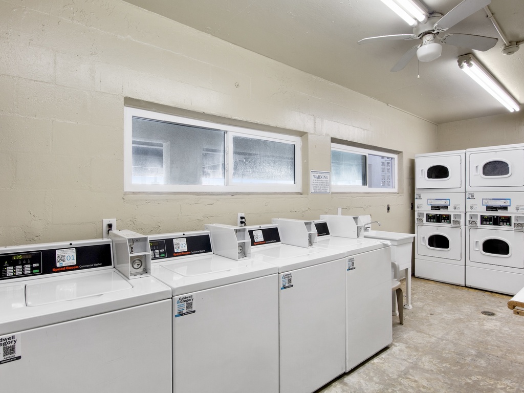 Shared Laundry Area