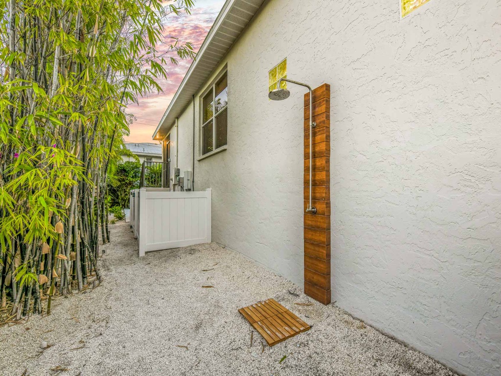 Outside Shower