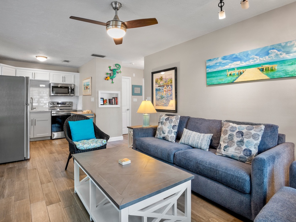 Living Area, Sleeper Sofa