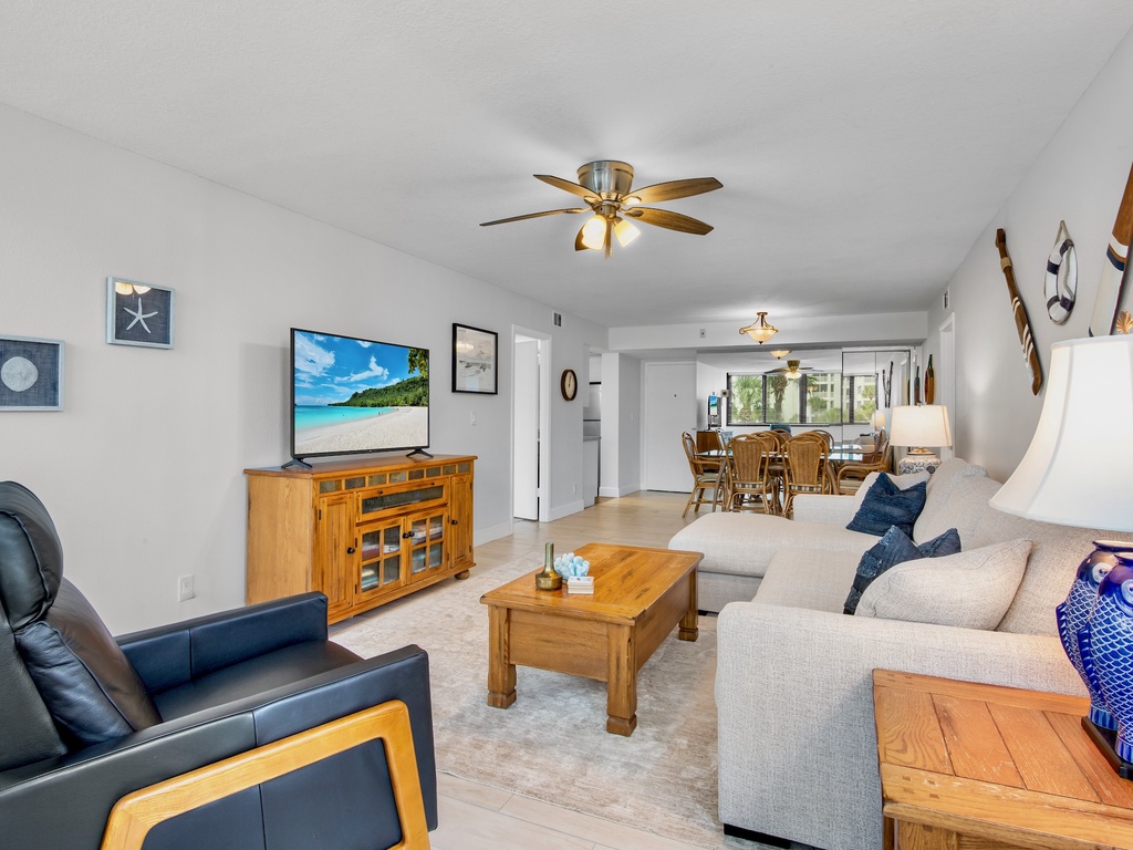 Living Area with TV