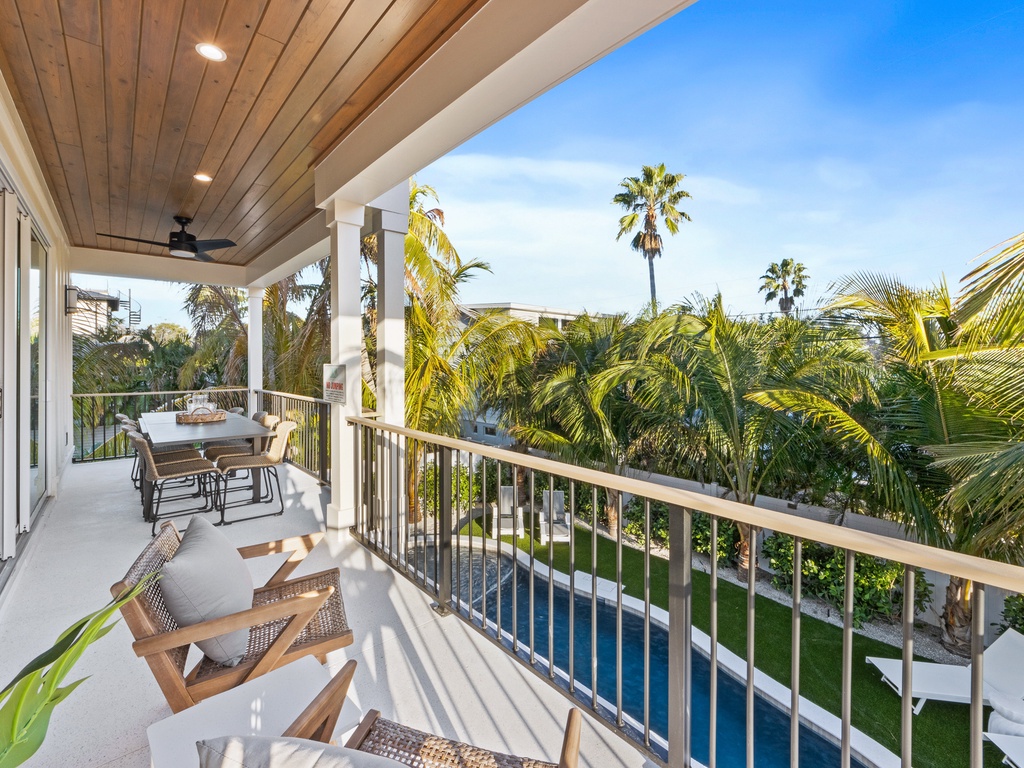 Living Room Balcony, Seating and Dining