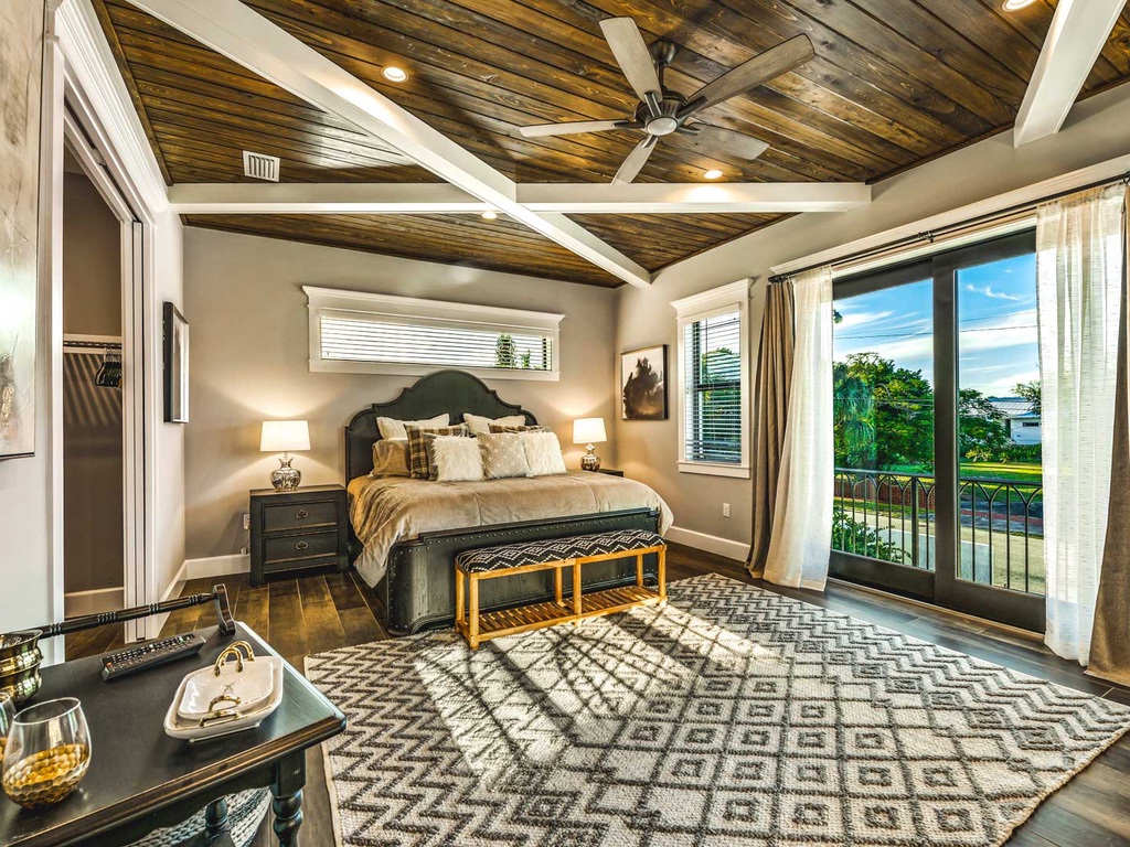 Master Bedroom With Private Balcony