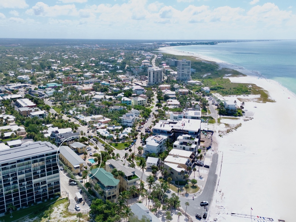 Steps away from the beach